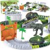 [2022 Upgraded] Dinosaur Toys, 147 PCS Dinosaur Train Toys Set for 3 4 5 6 7 Year Old