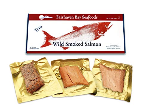 22 Oz Wild Alaska Smoked Salmon