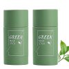 (2PCS)Green Tea Mask Stick for Face, Blackhead Remover, Deep Pore Cleansing,
