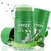 2Pcs Green Tea Mask Stick,Green Mask Stick For Face Moisturizes Oil Control,Green Tea