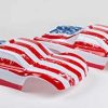 2pk Combo Set Compatible Custom Body Flag Star Style Replacement for 1/10 Slash 4x4