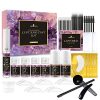 4 in 1 Lash Lift and Tint Kit, Professional Eyebrow Lamination and Dye Kit,