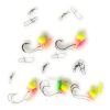 5 Pompano Killer Fluorocarbon Fishing Rigs, Whitings, Spots, Snappers, Croakers,