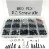 600pcs Universal RC Screw Kit Screws Assortment Set, Hardware Fasteners for Traxxas