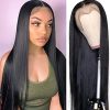 AILIF Lace Front Wigs Human Hair Straight 13x4 HD Lace Frontal Human Hair Wig Pre