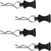AIMROCK RC Body Clips R Pins 30-Degree Angle RC Clips with Pull Tabs for 1/10 1/12
