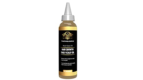 AK2 Naturally Divine Hair Strengthening Scalp Oil (Black Castor Oil) 4 Ounces