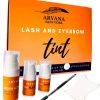 ARYANA NEW YORK | Eyelash and Eyebrow Color Kit | Brown and Black hair color kit for