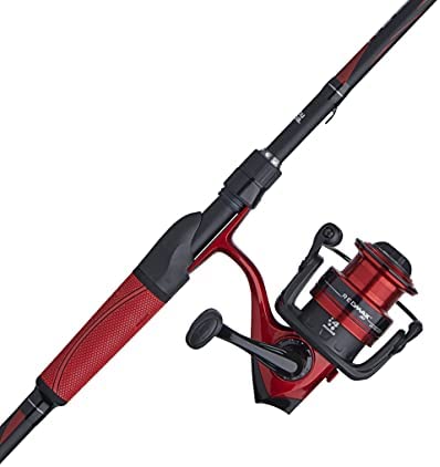 Abu Garcia Red Max Spinning Reel and Fishing Rod Combo , 7' - 1pc