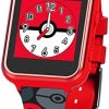 Accutime Kids Pokemon Pokeball Red Educational Learning Touchscreen Smart Watch Toy