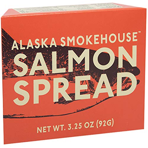 Alaska Smokehouse Spread Serving Design, Salmon, 3.5 Ounce (Pack of 6)