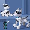 Aokid Toy Remote Control Robot Dog, RC Voice Control Dog Toy Electronic Pets Dancing