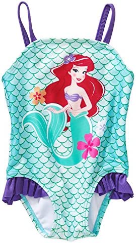 Ariel The Little Mermaid Baby Girl's One Piece Swimsuit 24 Months