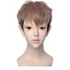 Attack on Titan Jean Kirstein Short Layered Brown Mix Dark Root Synthetic Cosplay Wig