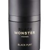 BLACK MONSTER Hair Building Fibers Puff for Thinning Hair and Bald Spots Natural