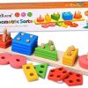 BettRoom Wooden Educational Preschool Toddler Toys for 3 4-5 Year Old Boys Girls