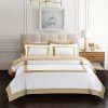 Bicolore Collection Duvet Covers Set 3 Pieces Do Not Include Filling Classic European