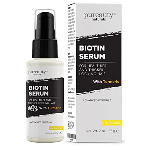 Biotin Hair Growth Serum With Turmeric - Ultimate Biotin Hair Serum for Hair Growth