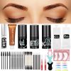 Brow Lamination Kit And T-i-n-t, DIY 3 Minutes Eyebrow Lift With D-y-e Making Brow