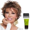Bundle - 4 items: Voltage Wig by Raquel Welch, Christy's Wigs Q & A Booklet,