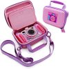 CASEMATIX Pink Camera Case Compatible with VTech KidiZoom Camera - Protective Travel
