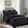 CELINE LINEN 8-Piece Bed-in-A-Bag Silky Soft Bamboo Design Comforter Set Includes Bed