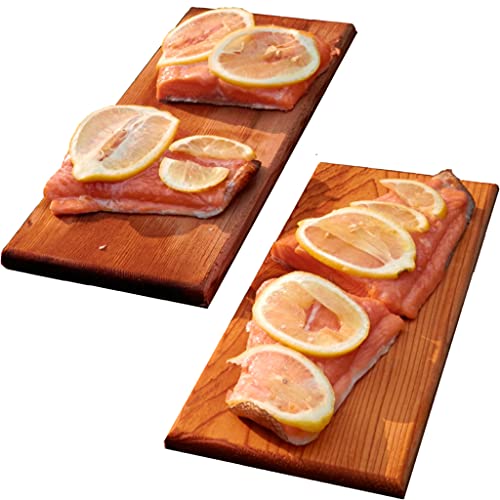 Cedar Planks for Grilling Salmon Made in USA with Elegant Design and Hand Made