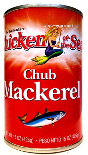 Chicken of the Sea Chub Mackerel (Pack of 3) 15 oz Cans
