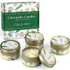 Citronella Candles Outdoor Large, 4 Pack Citronella Candle Outdoor, Long Lasting