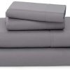 Cosy House Collection Luxury Bamboo Sheets - 6 PC Bed Sheet Set Bundle - Deep Pockets
