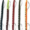 Delong Lures - 6" Bass Witch Weedless Worm Baits, Anise Scented Animated Lures for