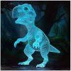 Dinosaur Toys Night Light for Kids,Easter Basket Stuffers, Dinosaur Gifts 3D Night