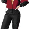 EOSIEDUR Women's Pullover Hoodies Jumpsuit Zipper Jacket Windbreaker Elastic
