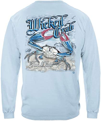 Erazor Bits Wicked Crab Long Sleeve T Shirt WF110LS