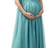 Ever-Pretty Women's Tulle A-line Deep V-Neck Maternity Dresses for Baby Shower 20788