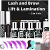 Eyelash Lift and Eyebrow Lamination 2 in 1 Kit Easy DIY 5 Minutes Curl Eyelash Lift