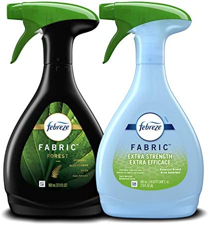 Febreze Odor-eliminating Fabric Refresher Forest and Extra Strength Botanical Breeze,