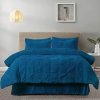 Figuran Comforter Bedding Set Full 8 Pieces Queen Size Silky Soft Bed-in-a-Bag, 1