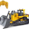 Fisca Remote Control Bulldozer RC 1/16 Full Functional Construction Vehicle, 2.4Ghz 9