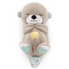 Fisher-Price Soothe 'n Snuggle Otter, Portable Plush Soother with Music, Sounds,