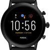 Fossil Gen 5 Carlyle Stainless Steel Touchscreen Smartwatch with Speaker, Heart Rate,