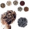 GIRLSHOW Messy Curly Big Hair Scrunchies Hairpieces 2.82 ounce Hair Bun Extensions