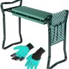 Garden Kneeler And Stool - Foldable Garden Seat For Storage - EVA Foam - Heavy Duty