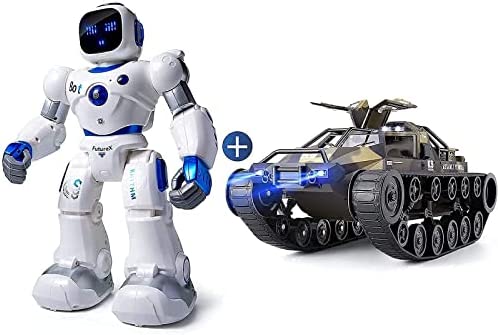 Get 1 Carle Smart Robots and 1 RC Tank