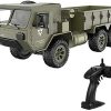 GoolRC Fayee RC Military Truck, 1/12 6WD 2.4GHz Army Truck Off-Road Car RTR Car Gift