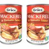 Grace Mackerel in Tomato Sauce Chunky 15oz, 2 Pack