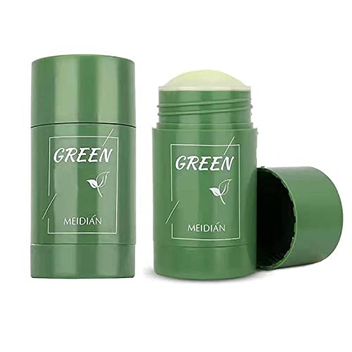 Green Tea Cleansing Stick Mask, Deep Cleans Pores, Moisturizes, Removes Blackheads,