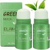 Green Tea Mask 2 Pack,deeply removes impurities and dead skin tissues in the pores,
