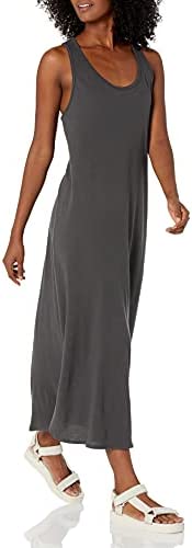 Greenside Supply Women's Sustainable Recycled Ultra Soft Racer Back Tank Dress