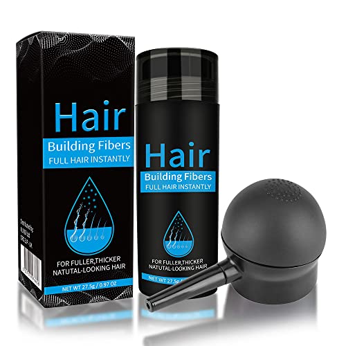 Hair Fibers for Hair Loss Concealer, Thinning Hair Concealer Powder Spray,